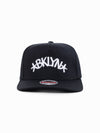 Brooklyn Nets Black And Team Colour Logo Classic Red Snapback