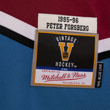 Peter Forsberg 1995-96 Colorado Avalanche Home Hockey Jersey