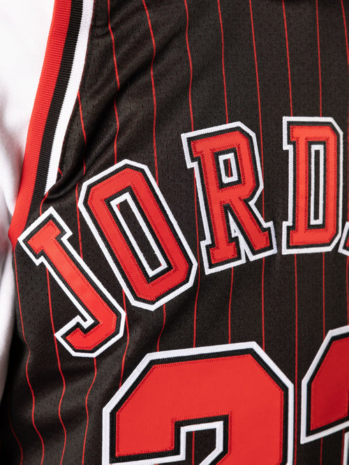 Michael Jordan 95 Bulls Black Authentic Jersey – Mitchell Ness