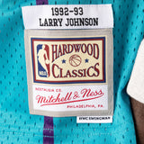 Larry Johnson 1992-93 Charlotte Hornets Road Swingman Jersey