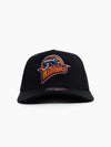 Golden State Warriors Black & Team Colour Classic Red Snapback