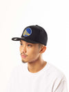 Golden State Warriors Team Logo 5 Panel Classic Red Snapback