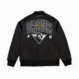 Suga x Mitchell & Ness Golden State Warriors Glitch Bomber Jacket