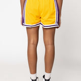 Women's L.A Lakers Gold Jump Shot Shorts