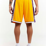 L.A Lakers 2009-10 Home Swingman Shorts