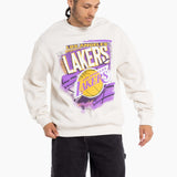 L.A Lakers Abstract Logo Crew