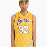 Ozuna x M&N L.A Lakers Swingman Jersey