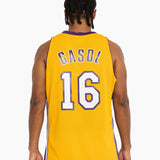 Pau Gasol 2009-10 L.A Lakers Swingman Jersey