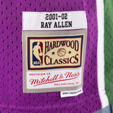 Ray Allen 2001-02 Milwaukee Bucks Away Swingman Jersey