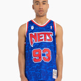 Bape x Mitchell & Ness New Jersey Nets NBA Jersey