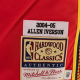 Allen Iverson 2004-05 Philadelphia 76ers Alternate Authentic Jersey