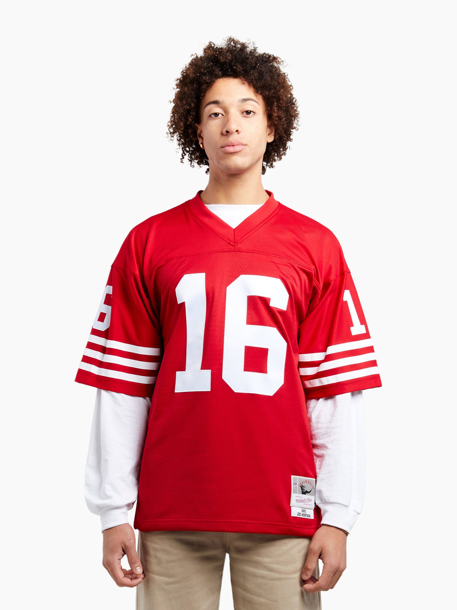 Montana 1990-91 San Francisco 49ers Jersey – Mitchell Ness